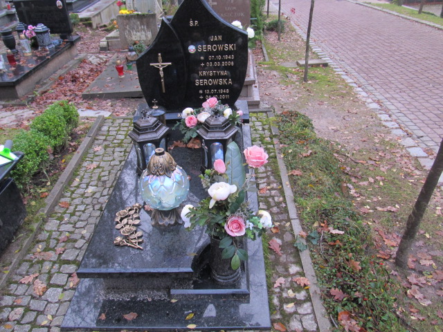Grób JAN SEROWSKI
