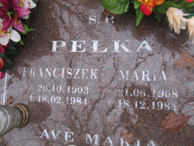 Stanisław PEŁKA 1943 Słupsk - Grobonet - Wyszukiwarka osób pochowanych