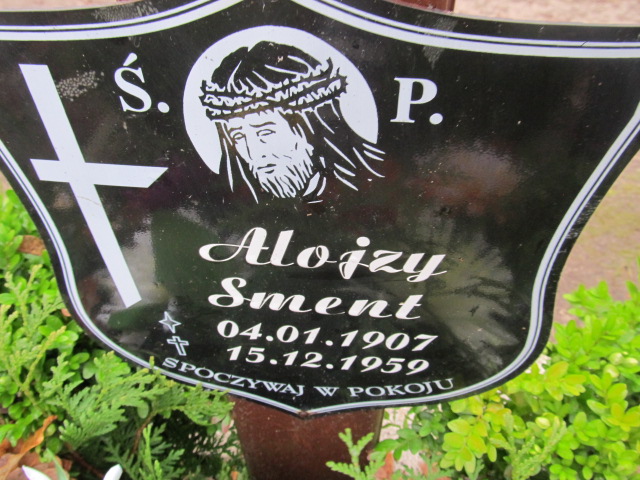 Alojzy SMENT 1907 Słupsk - Grobonet - Wyszukiwarka osób pochowanych