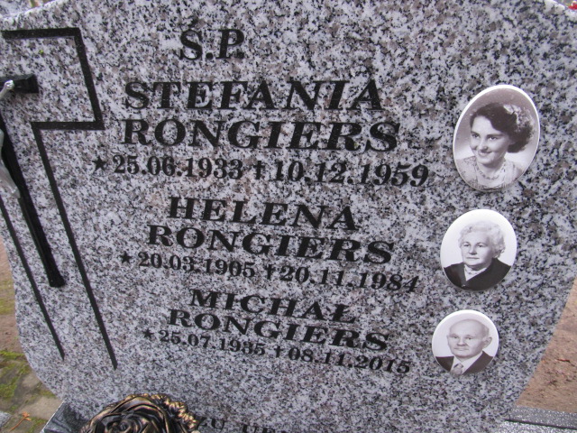 Michał RONGIERS 1935 Słupsk - Grobonet - Wyszukiwarka osób pochowanych