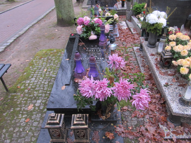 Grób Franciszka Grycuk