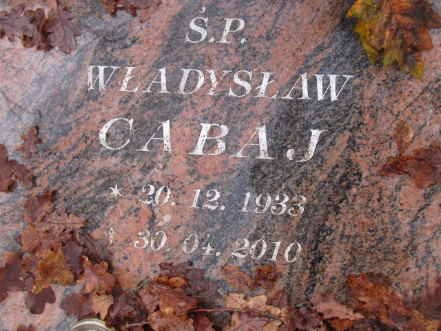 Anna CABAJ 1932 Słupsk - Grobonet - Wyszukiwarka osób pochowanych