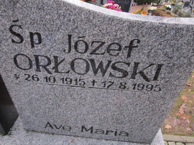 Józef ORŁOWSKI 1915 Słupsk - Grobonet - Wyszukiwarka osób pochowanych