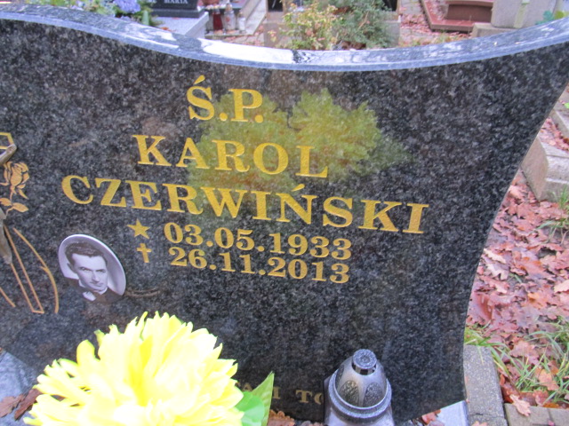 Karol CZERWIŃSKI 1933 Słupsk - Grobonet - Wyszukiwarka osób pochowanych