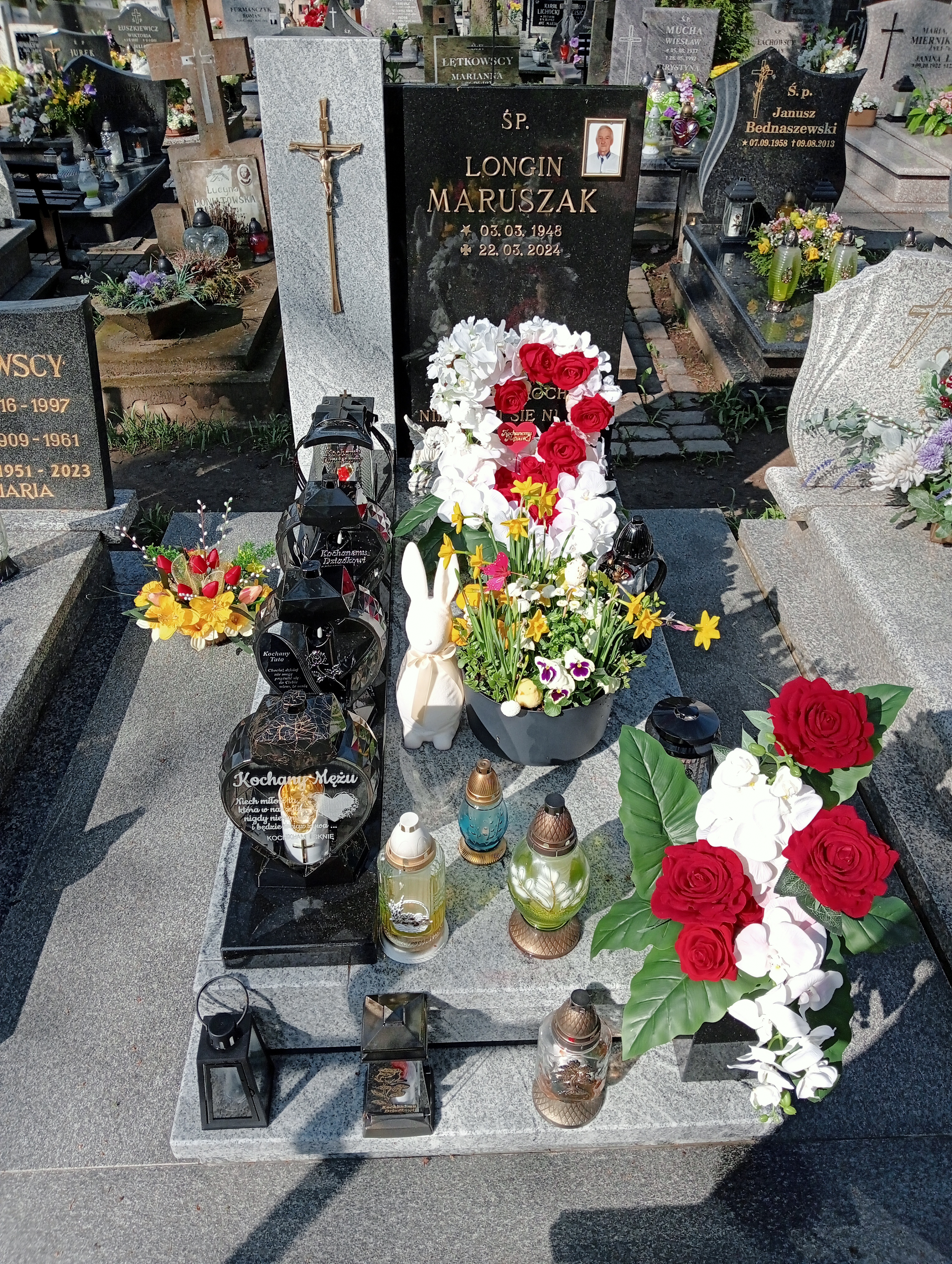 Grób LONGIN MARUSZAK