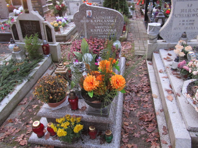 Grób KAZIMIERZ KAPELAŃSKI