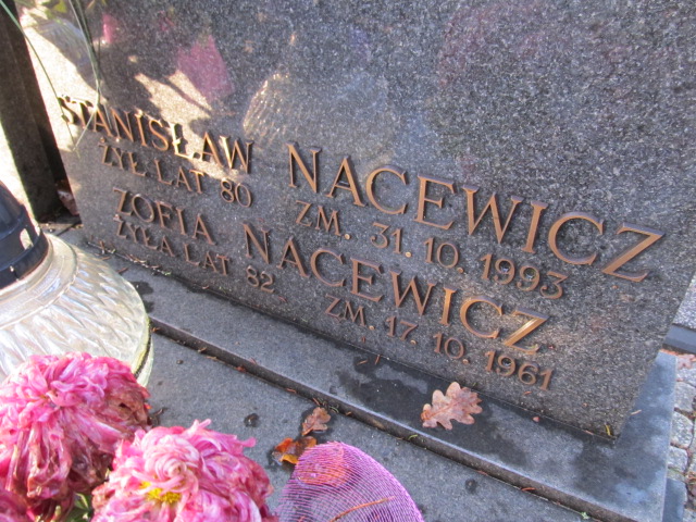 Zofia Nacewicz Słupsk - Grobonet - Wyszukiwarka osób pochowanych