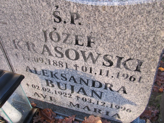 Józef Krasowski 1881 Słupsk - Grobonet - Wyszukiwarka osób pochowanych