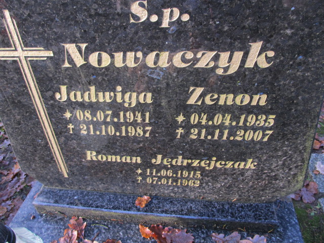 Zenon Jan NOWACZYK 1935 Słupsk - Grobonet - Wyszukiwarka osób pochowanych