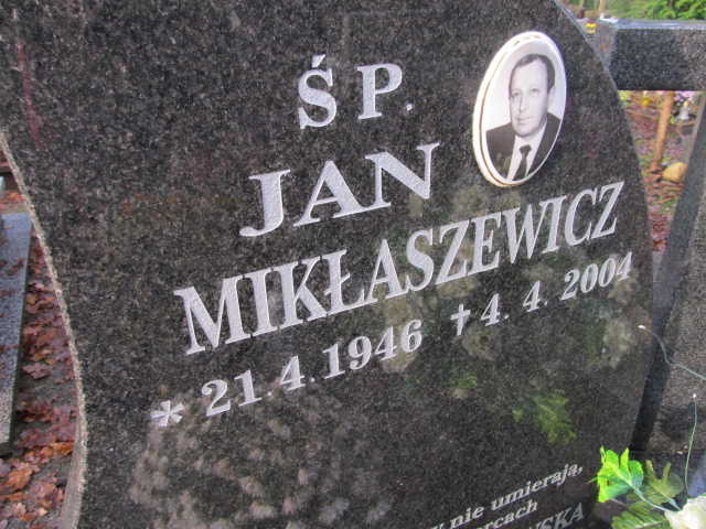 Jan MIKŁASZEWICZ 1946 Słupsk - Grobonet - Wyszukiwarka osób pochowanych
