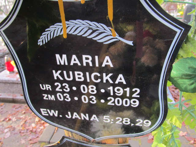 Józef KUBICKI 1907 Słupsk - Grobonet - Wyszukiwarka osób pochowanych
