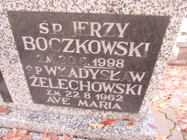 Jerzy BOCZKOWSKI 1947 Słupsk - Grobonet - Wyszukiwarka osób pochowanych