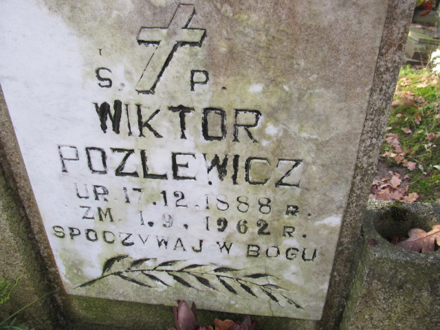 Wiktor POZLEWICZ 1888 Słupsk - Grobonet - Wyszukiwarka osób pochowanych