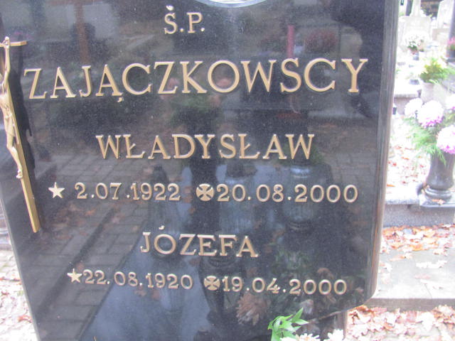 Władysław ZAJĄCZKOWSKI 1922 Słupsk - Grobonet - Wyszukiwarka osób pochowanych