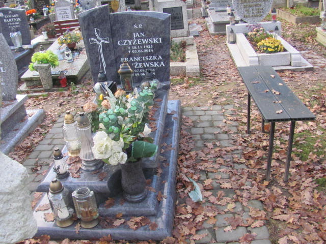 Grób JAN CZYŻEWSKI