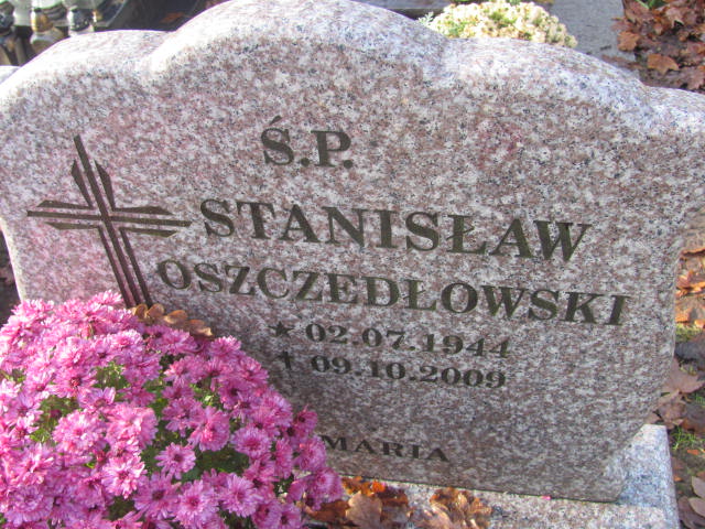 Danuta OSZCZEDŁOWSKA 1946 Słupsk - Grobonet - Wyszukiwarka osób pochowanych