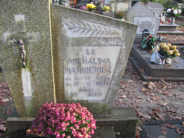 Michalina MARKIEWICZ 1890 Słupsk - Grobonet - Wyszukiwarka osób pochowanych