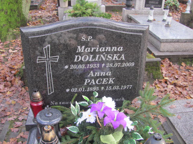 Marianna DOLIŃSKA 1930 Słupsk - Grobonet - Wyszukiwarka osób pochowanych
