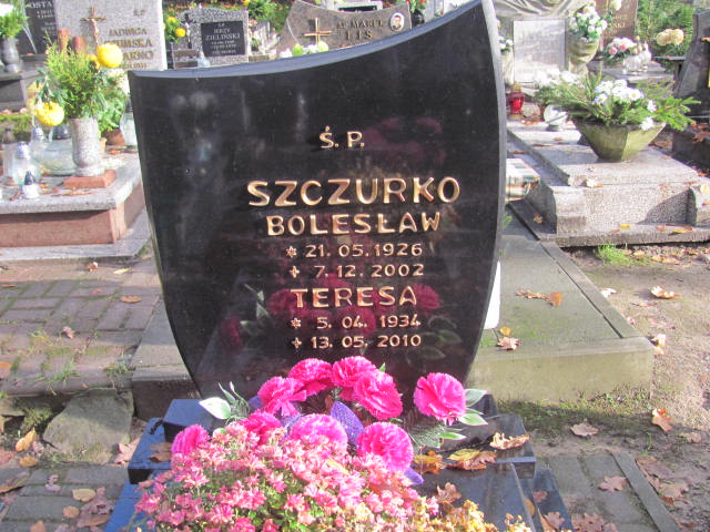 Bolesław SZCZURKO 1926 Słupsk - Grobonet - Wyszukiwarka osób pochowanych