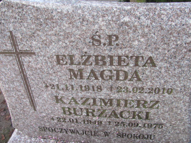 Elżbieta MAGDA 1918 Słupsk - Grobonet - Wyszukiwarka osób pochowanych