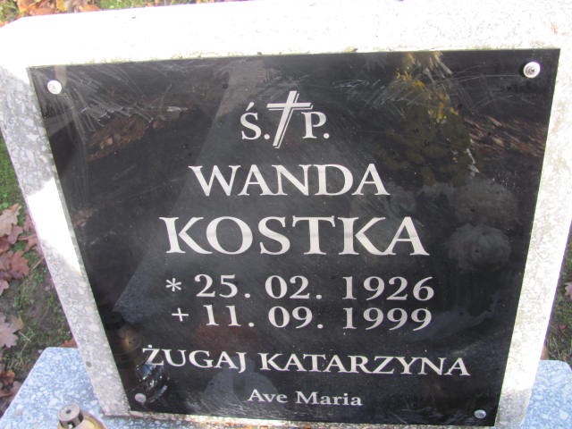 Ryszard KOSTKA 1956 Słupsk - Grobonet - Wyszukiwarka osób pochowanych