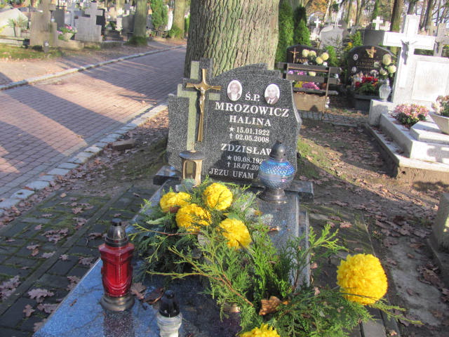 Grób HALINA MROZOWICZ
