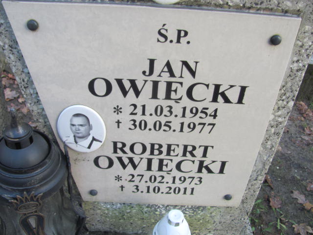 Robert OWIĘCKI 1973 Słupsk - Grobonet - Wyszukiwarka osób pochowanych