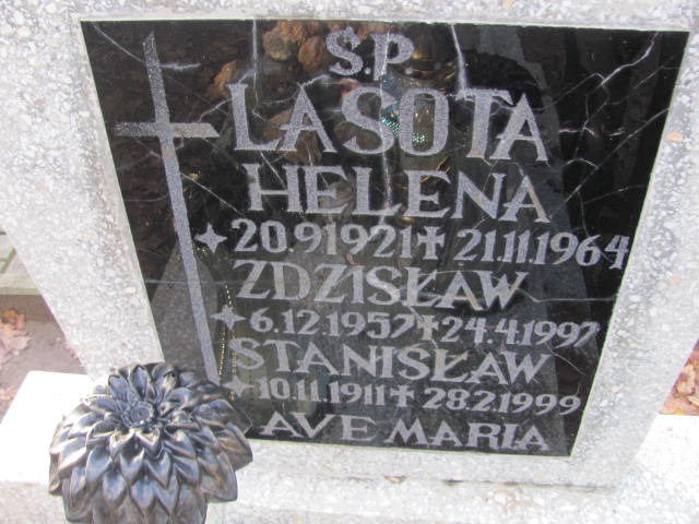 Helena Lasota 1921 Słupsk - Grobonet - Wyszukiwarka osób pochowanych