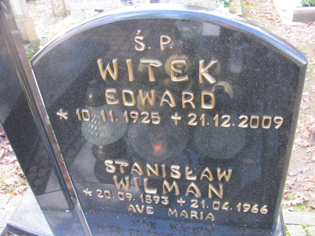 Edward WITEK 1925 Słupsk - Grobonet - Wyszukiwarka osób pochowanych