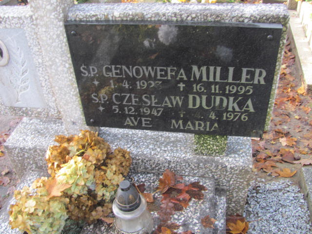 Genowefa Miller 1923 Słupsk - Grobonet - Wyszukiwarka osób pochowanych