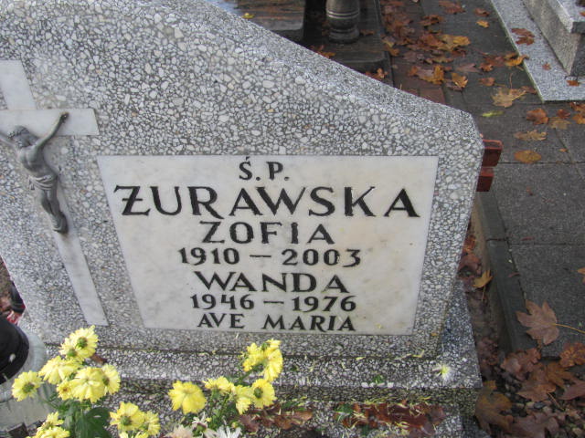 Wanda ŻURAWSKA 1946 Słupsk - Grobonet - Wyszukiwarka osób pochowanych