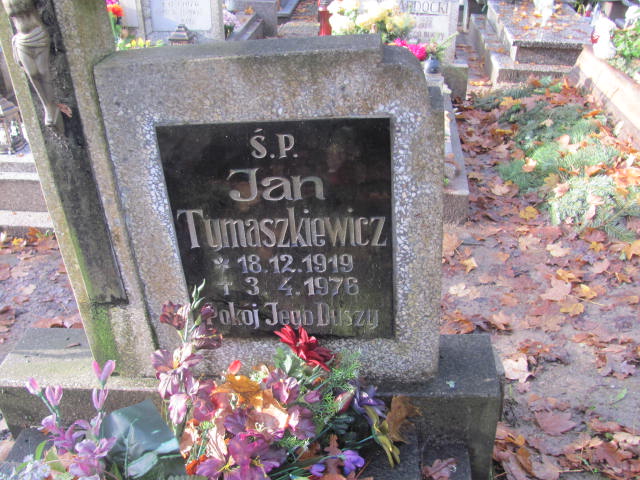 Jan TYMASZKIEWICZ 1919 Słupsk - Grobonet - Wyszukiwarka osób pochowanych