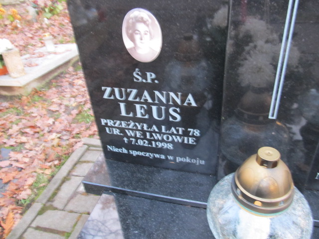 Zuzanna LEUS 1919 Słupsk - Grobonet - Wyszukiwarka osób pochowanych