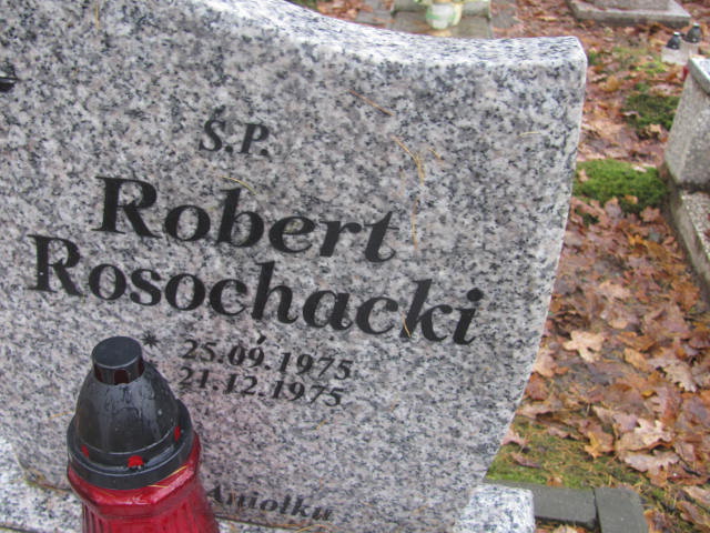 Robert ROSOCHACKI 1975 Słupsk - Grobonet - Wyszukiwarka osób pochowanych