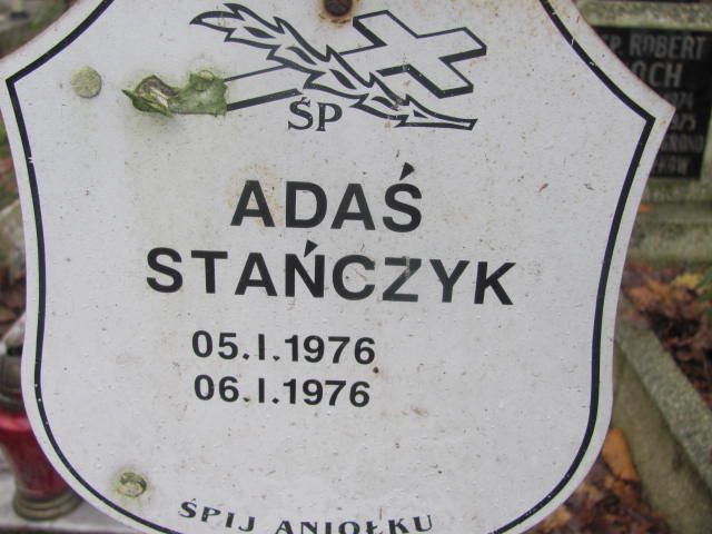 Adam STAŃCZYK 1976 Słupsk - Grobonet - Wyszukiwarka osób pochowanych
