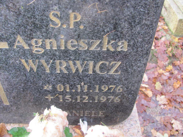 Agnieszka WYRWICZ 1976 Słupsk - Grobonet - Wyszukiwarka osób pochowanych