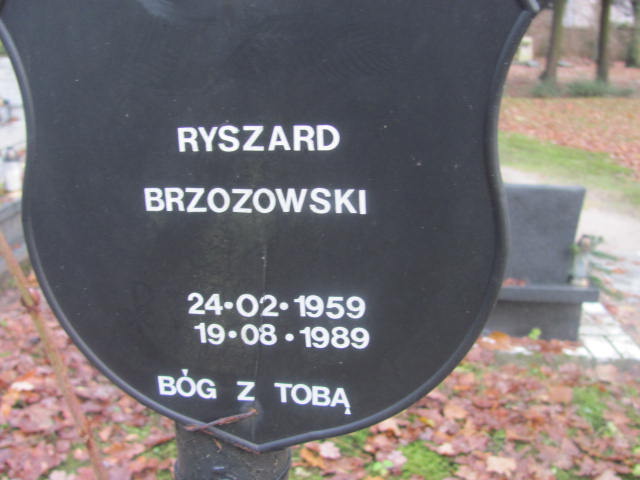 Ryszard BRZOZOWSKI 1959 Słupsk - Grobonet - Wyszukiwarka osób pochowanych