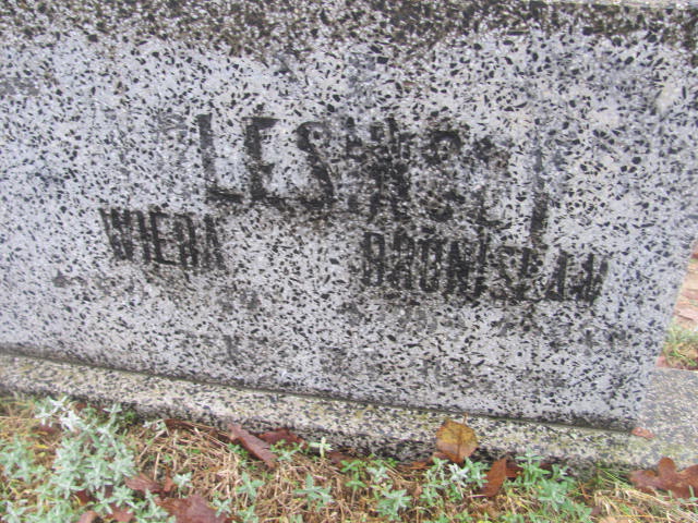 Wiera Lesińska 1914 Słupsk - Grobonet - Wyszukiwarka osób pochowanych