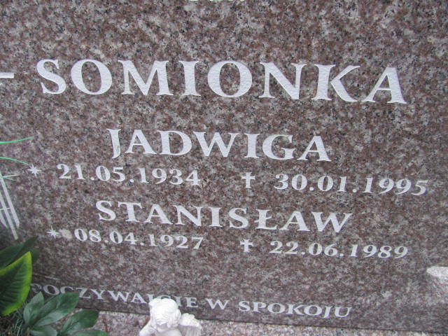 Jadwiga Somionka 1934 Słupsk - Grobonet - Wyszukiwarka osób pochowanych