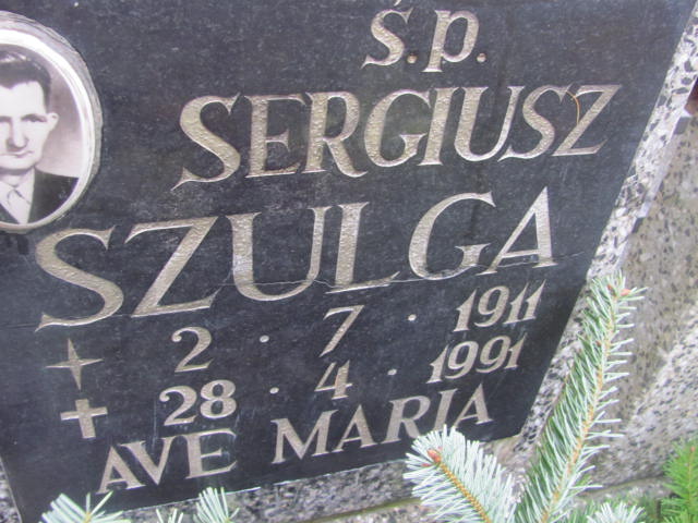 Sergiusz SZULGA 1911 Słupsk - Grobonet - Wyszukiwarka osób pochowanych
