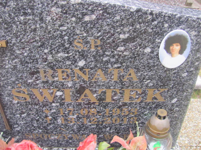 Renata ŚWIĄTEK 1953 Słupsk - Grobonet - Wyszukiwarka osób pochowanych