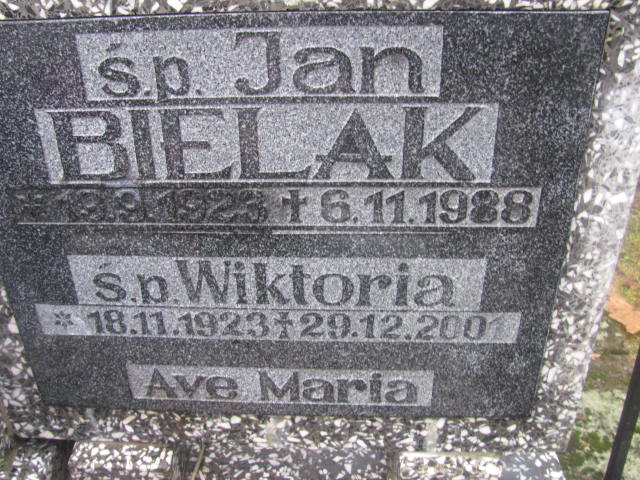 Jan Bielak 1923 Słupsk - Grobonet - Wyszukiwarka osób pochowanych