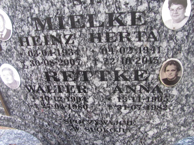 Heinz MIELKE 1934 Słupsk - Grobonet - Wyszukiwarka osób pochowanych