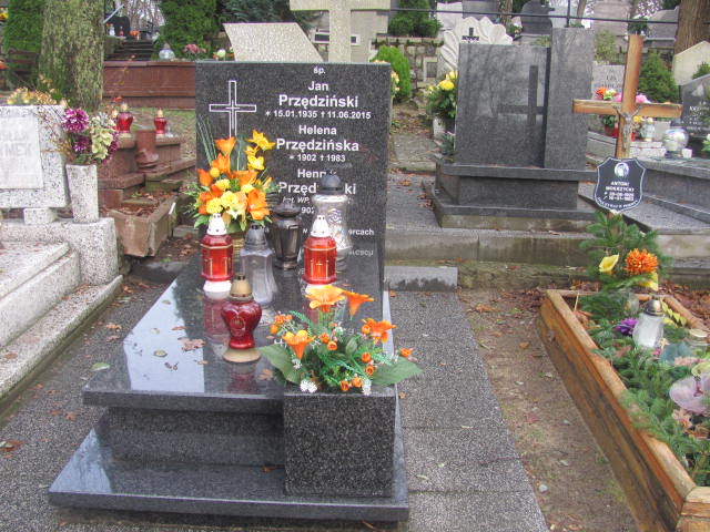 Grób JAN PRZĘDZIŃSKI