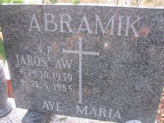 Jarosław ABRAMIK 1939 Słupsk - Grobonet - Wyszukiwarka osób pochowanych