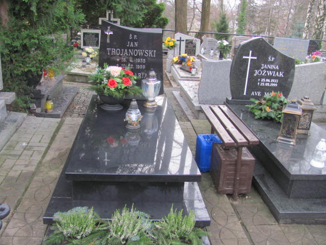 Grób JAN TROJANOWSKI