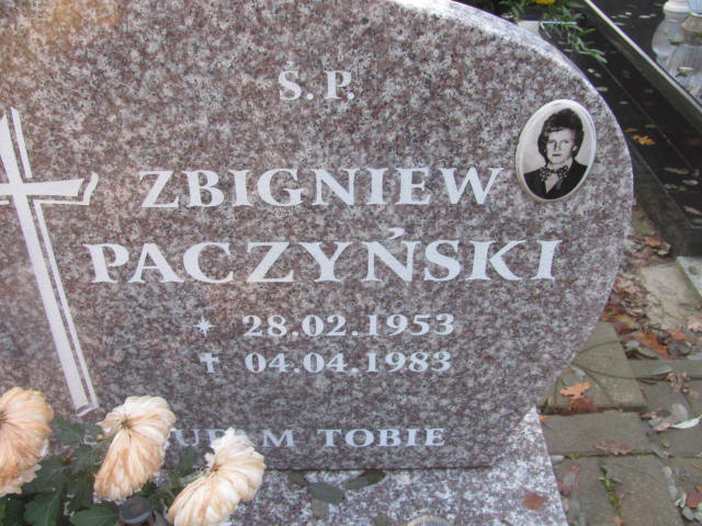 Zbigniew PACZYŃSKI 1953 Słupsk - Grobonet - Wyszukiwarka osób pochowanych
