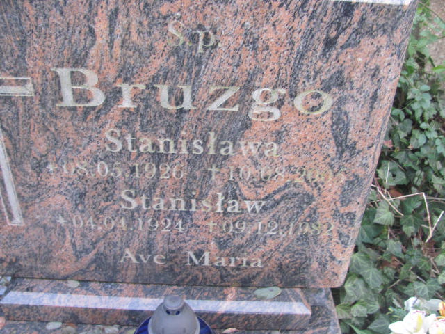 Stanisław BRUZGO 1924 Słupsk - Grobonet - Wyszukiwarka osób pochowanych