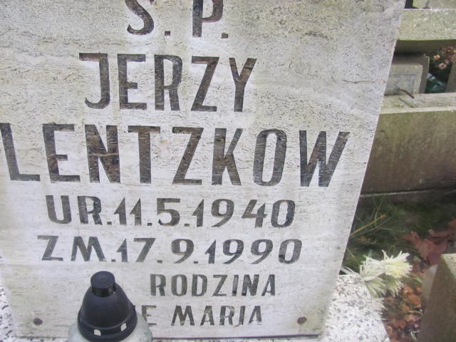 Jerzy Lentzkow 1940 Słupsk - Grobonet - Wyszukiwarka osób pochowanych