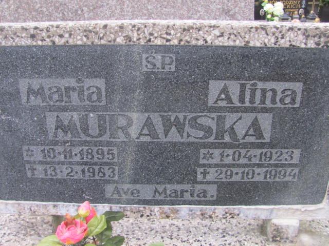 Alina MURAWSKA 1923 Słupsk - Grobonet - Wyszukiwarka osób pochowanych
